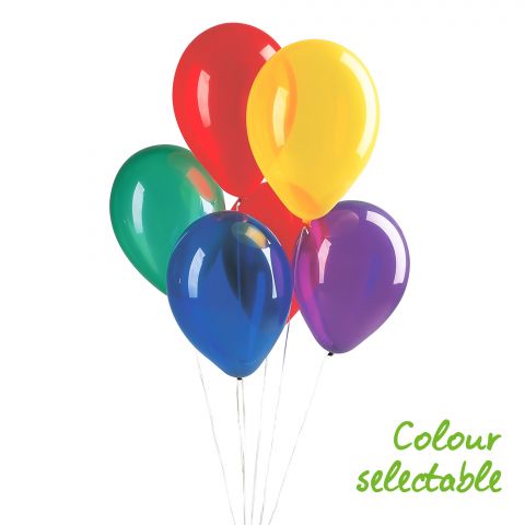 cristall balloons, colour selectable
