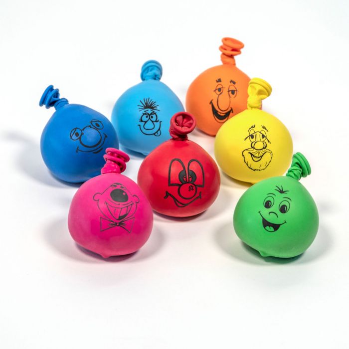 The balloon printers Kneti (180-200 g) - anti-stress ball with funny faces  The balloon printers - Westeifel Werke